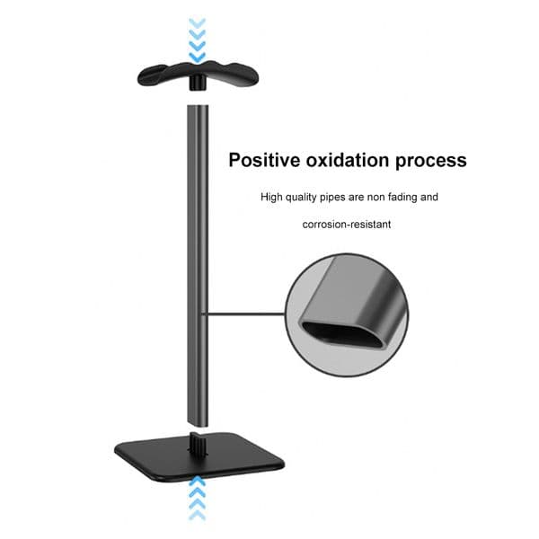 Headphone Display Holder Non-Slip Desk Gaming Headset Holder Stable Aluminum Alloy Curved Support PC Gamer Earphone Accessories