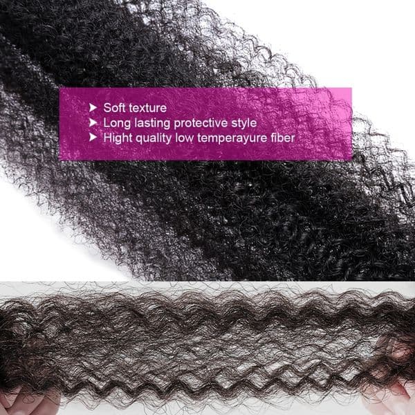 Afro Twist Hair Kinky Twist Braiding Hair Pre-Separated Spring Twist Hair For Butterfly Locs Crochet Hair d45a8