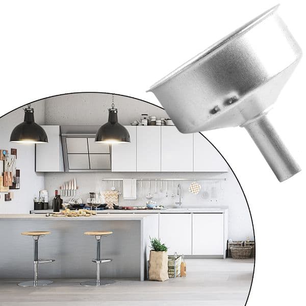 Aluminium Moka Funnel Filter Moka Pot Powder Tank Coffee Powder Funnel Aluminum Moka Pot Accessories Coffee Pot Accessories