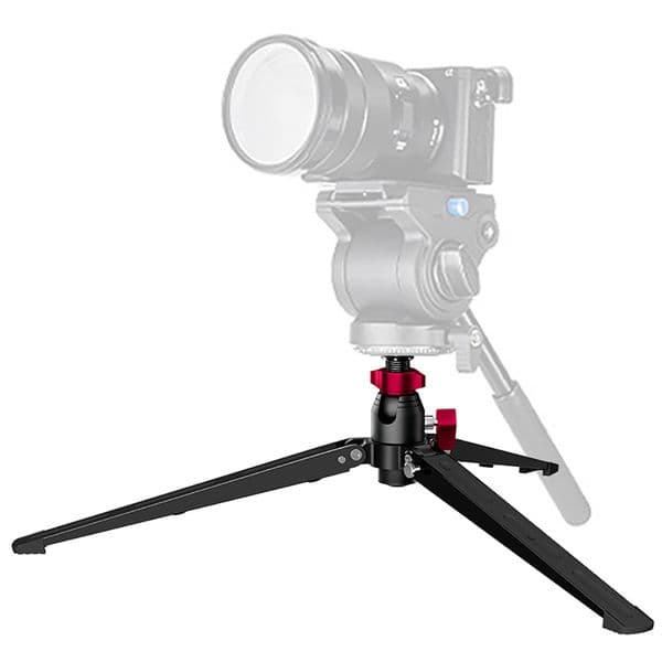 2025 Aluminum Alloy Tripod Stand Base for DSLR Camera Phone Bracket Mini Desktop 3/8 new Inch Screw Adapter for Tripod Monopod Ballhead