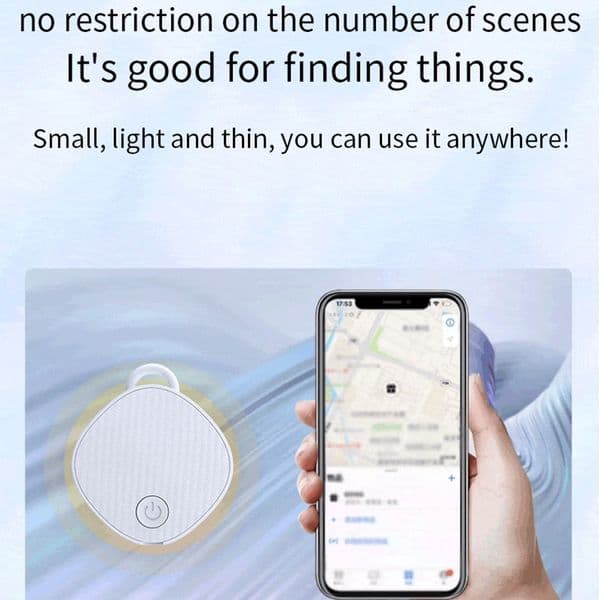 Smart GPS Tracker Items Lost Tracker Phone Stuff Two-way Search Bluetooth-Compatible for Car Key Suitcase Wallet Pet Kids