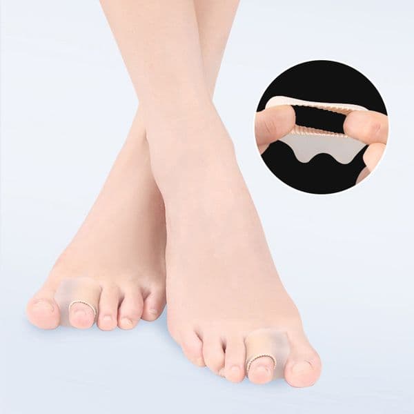 Feet Thumb Corrector Washable Silicone Foot Hallux Spreader Reusable Little Toe Valgus Immobilizer Foot Health Care Gadegts