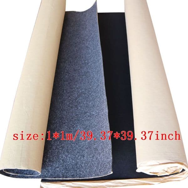 1x1m Subwoofer Speaker Felt Flannel Sound-absorbing DIY Self-adhesive Cloth