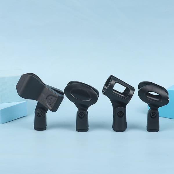 1Pc Universal Microphone Clip For Shure Mic Holder Handheld Microphone Wireless/Wire Mic Stand Accessory Black