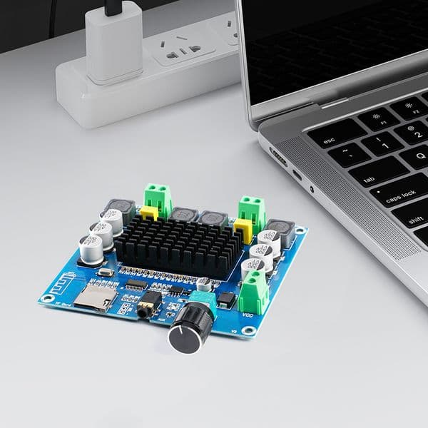 XH-A105 Power Digital Stereo Receiver 2x100W TDA7498 Power Amplifier Board Bluetooth-compatible for Speakers Home Theater DIY