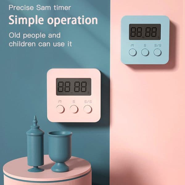 Timer Dual-usetime Management Alarm Clock Student Learning Self-discipline Kitchen Reminder Home Timing Tools Digital Timer