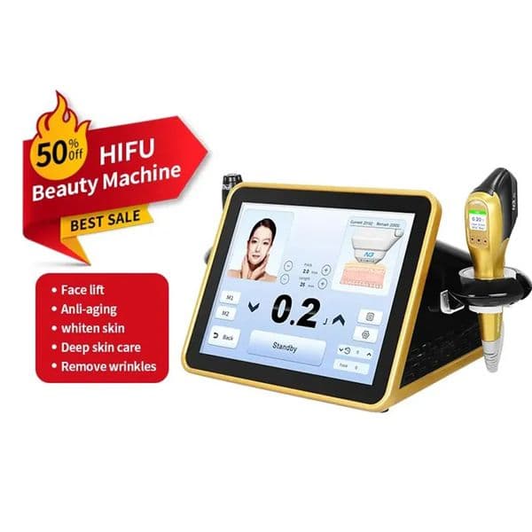 HIFU Treatment Facial Sagging/ Crow's Feet/Remove Frown Lines/Fine Lines Around Eyes/Neck Lines/ Double Chin For Professional Beauty SPA Hifu Smas Lifting Machine