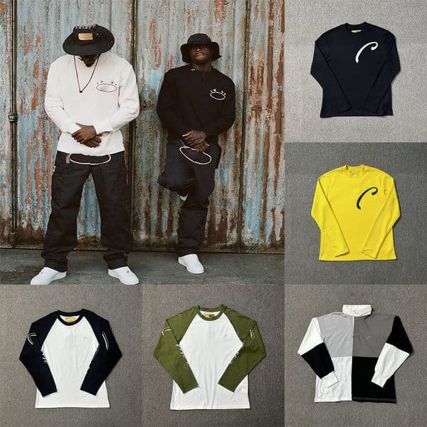 Designer Mens Embroidery Letter Pattern Print Polo Shirts Vintage Hip Hop Street Long Sleeve T Shirt Women