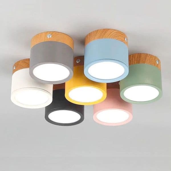 LED Downlight Dimmable 12W Led Surface Mounted Ceiling Downlight Nordic Spot light for indoor Foyer Living Room