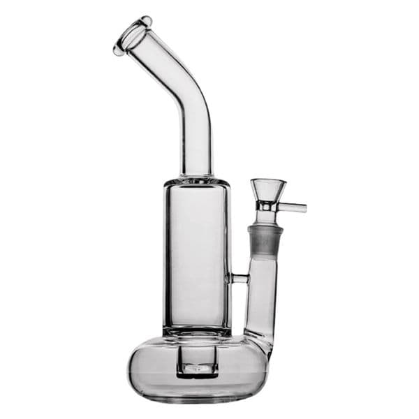 2025 New New Cycl One Percolated Glass Pipe Beaker Shaped Bong With Unique Torn Ado Functionality And Sturdy Lifebuoy Base (18Mm Joint Compa