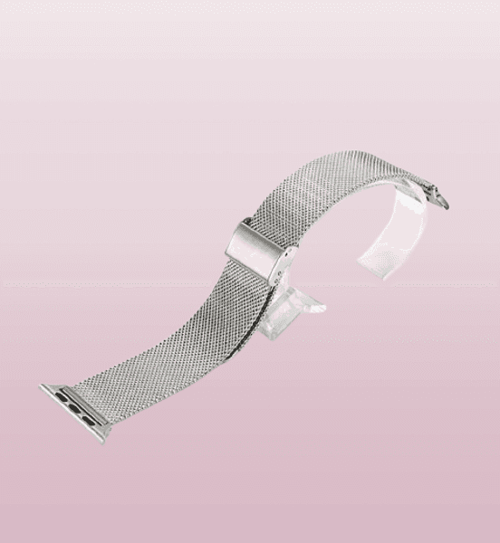 Suitable for Watch Stainless Steel Woven Mesh Strap Single Buckle Unisex 3840mm 4244mm
