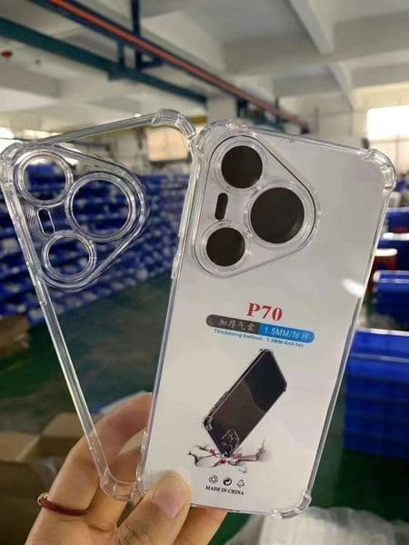 1.5MM Fine Hole Shockproof Soft TPU Cases For Huawei Pura 70 Pro Pro+ 2024 Honor Enjoy 50 5G Anti Fall Airbag Four Corner Drop Crystal Transparent Mobile Phone