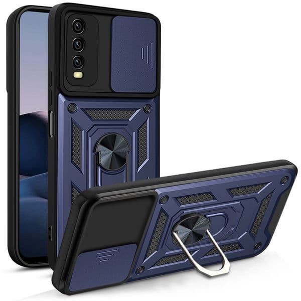 Protection Cases For Xiaomi 17 15T 14T POCO F7 X7 M7 C75 Redmi 15 15C 14C 14R Note 14 Pro Ultra Plus 4G 5G Armor Phone Ring Case