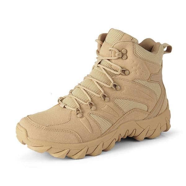 Upgraded Tactics Combat Training Boots Male Outdoors Camping Anti-wear Rapid Response Hiking Shoes Fishing Hunting Sneakers Men 74ed6