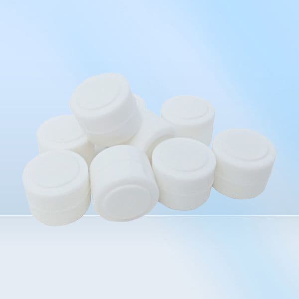 100X 2ML Nonstick Silicone Containers Jar For Wax Bho Oil Butane Vaporizer Silicon Jars Dab Waxs Container Clear Rasta Black