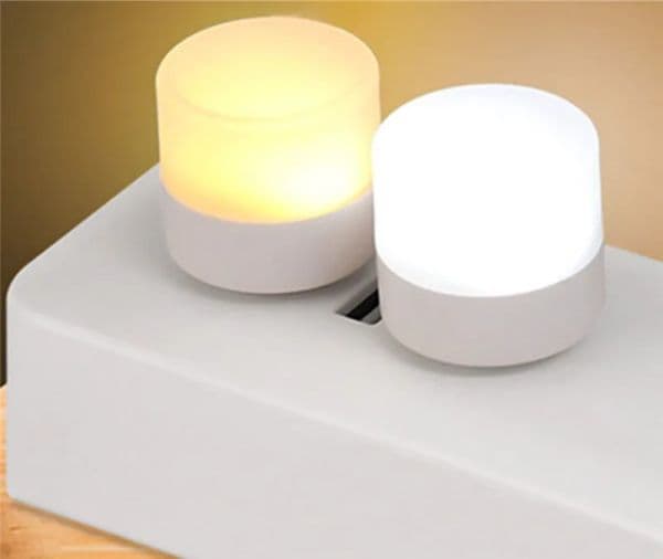 USB Night Light Mini Portable Lamp 5V Super Bright Book Light Ideal for Bedroom Hallway Kitchen Car Indoor Outdoor LL