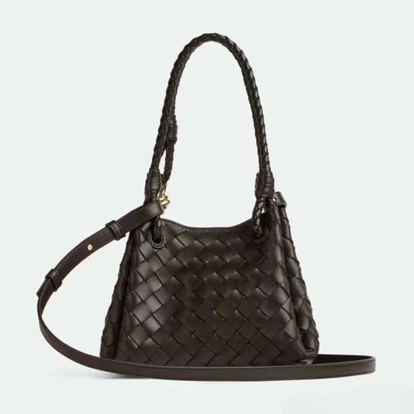 10A Luxury Brand Handbag Designer Andiamo parachute Stylish Casual Bag Woven bag with adjustable shoulder strap Original calfskin 18K gold plated hardware