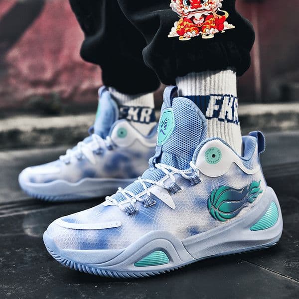 Youth student practical competition training sneakers men women summer breathable casual sports trendy and versatile basketball shoes free shipping