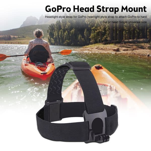 Head Strap for Gopro Hero 10 9 8 7 6 Camera Accessories Mobile Phone Clip Fix for iPhone 13 12 11 Xiaomi Samsung Huawei