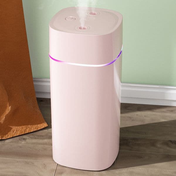 600ml Essential Oil Aroma Diffuser Multipurpose Night Light Cool Mist Maker USB Powered 2 Spray Automatic Shutdown for Household