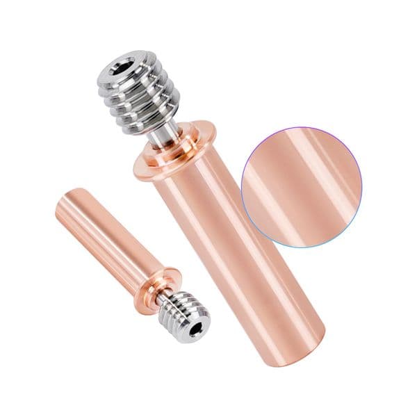 RAMPS 3D Printer Parts SE-6 V5AC Titanium Alloy Bi-Metal Heat Break Throat Heatbreak Heater Block All Metal for 3D Printer
