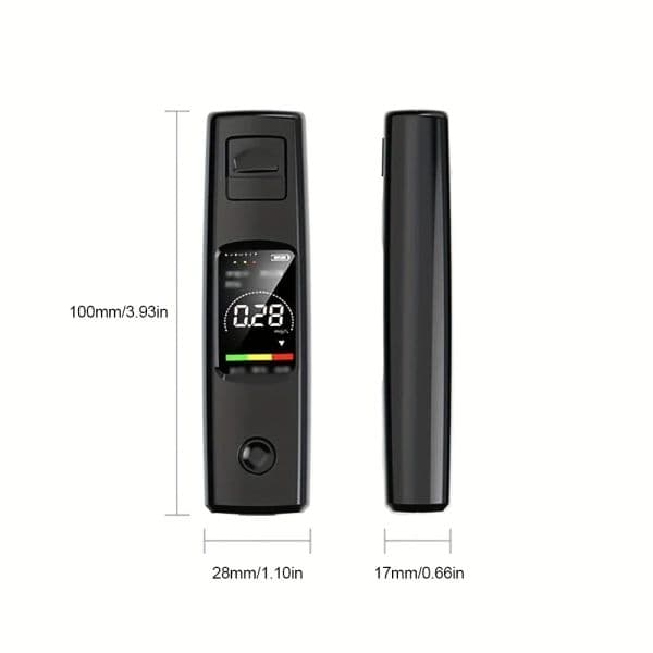 Xiaomi Alcohol Tester Professional High Sensitivity Breathalyzer Non-Contact Alcoholometer Type-C Charging Portable Breathalyzer