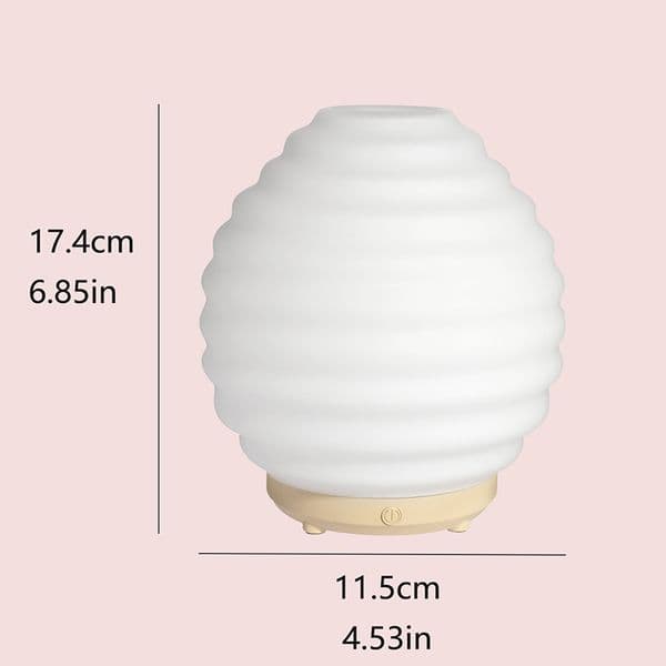 Ellestfun Humidifier New Design Product GH2005G2 USB Cable Glass Aroma Diffuser Essential Oil Air Humidifier