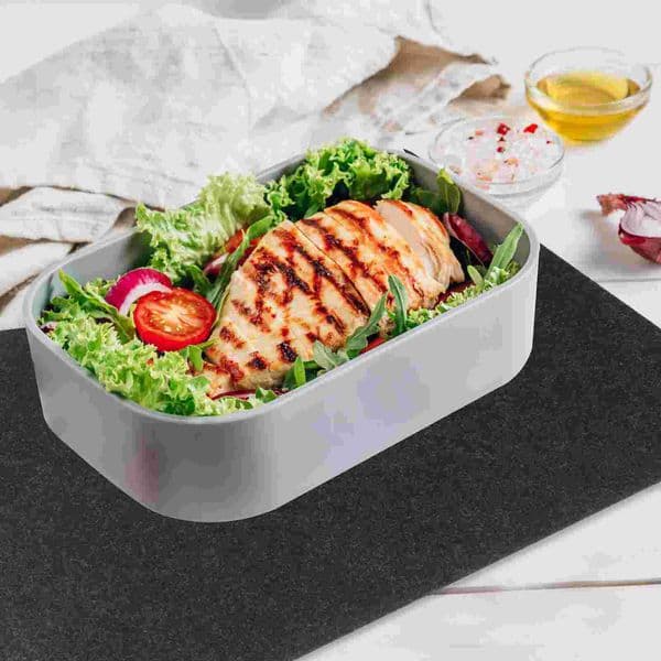2pcs Air Fryer Pad Heat Resistant Mat Kitchen Countertop Desktop Heat Protective Mat