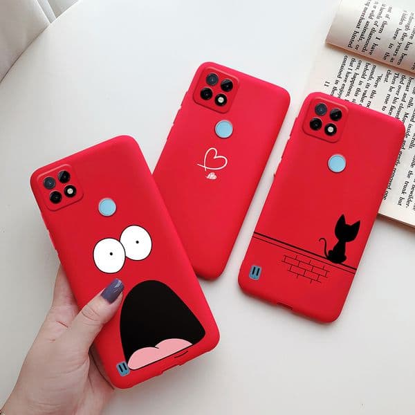 For Cover OPPO Realme C21Y Case Soft Silicone Cute Printed Phone Cover For Realme C21Y C21 Y RMX3261 RealmeC21Y C 21Y Coque 6.5"