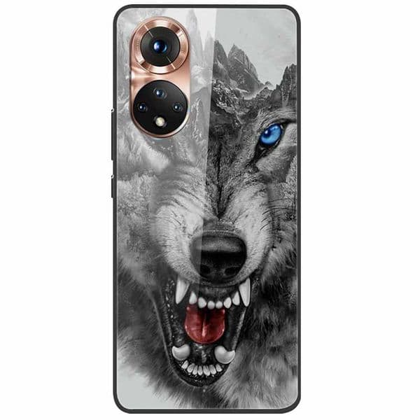 Phone Cases For Honor 50 Case Honor50 Capa Tempered Glass Print Hard Covers For Huawei Honor 50 Pro 50Pro Shockproof Fashion