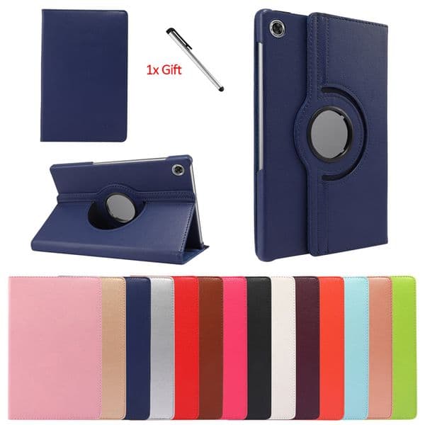 Tablet Funda For Honor Pad X8 Case 10.1" 360 Rotating PU Leather Stand Cover For Coque Honor Pad X9 X8 Pro X 8 Cover Cases