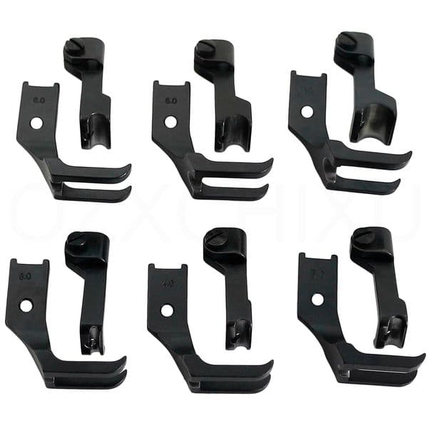 1 Set Sewing Machine Walking Welt Cording Presser Feet Foot #S380-B For JUKI DNU-241,DNU-1541, Singer 153K101, Brother LS2-B837