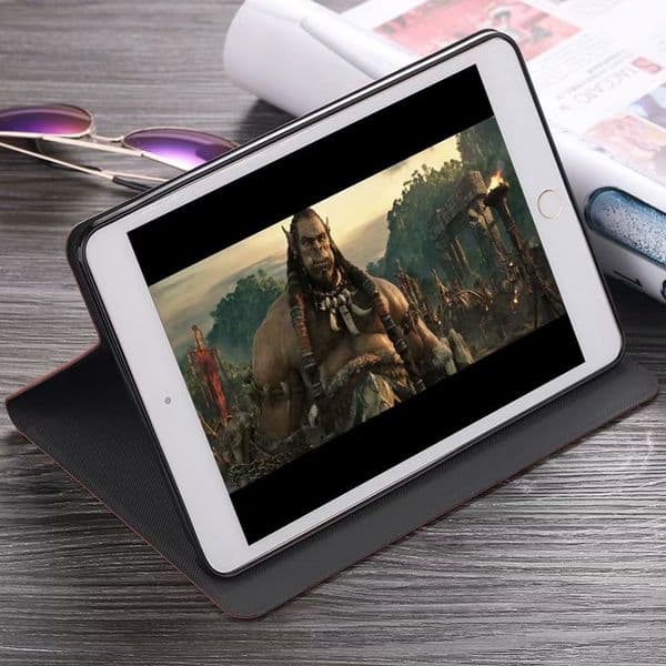 Sleep Wake up PU Leather Case Smart Cover For Ipad Mini /1/2/3 mini 1 2 3 7.9"inch Tablet PC Dog Retro Protective shell + pen