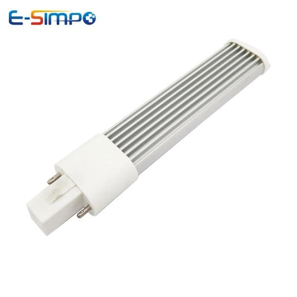2pcs New 3W 4W 5W G23/GX23 CFL PL LED PLS Replacement Bulb Lamp Desk Reading Spotlight Horizontal Plug Light