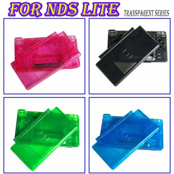 Multiple Colour Full Repair Parts Replacement Housing Shell Case Kit with Screw for Nintend DS Lite NDSL