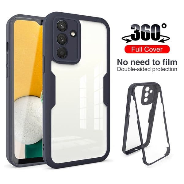 360 Double-Side Anti-Fall Protect Shell For Samsung Galaxy A12 A22 A22S A32 A52 A52S A72 A13 A33 A53 M12 M22 M32 Shockproof Case