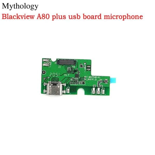Original USB Board for Blackview A80 Plus Microphone USB Charging Dock Charger Circuits 6.49" Mobile Phone Accessories