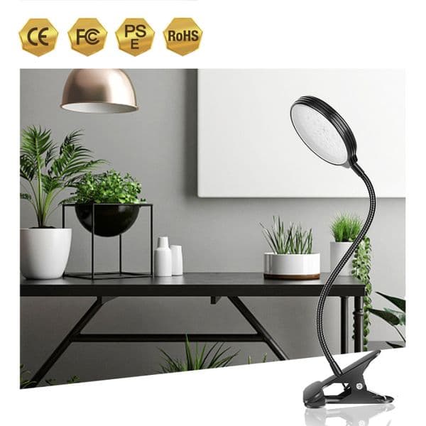 Full Spectrum Phytolamps USB Grow Light with Timer Control Desktop Clip Phyto Lamps for Plants Seedling Flowers Grow Box
