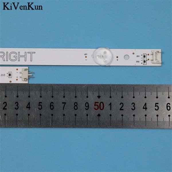 8PCS/Set LED Backlight Strips For LG 49UK6300MLB 49UK6300PLB 49UK6300PUE 49UK6310PSE 49UK6390PLG 49UK6400 NC490DUE-AAFX1-41CA