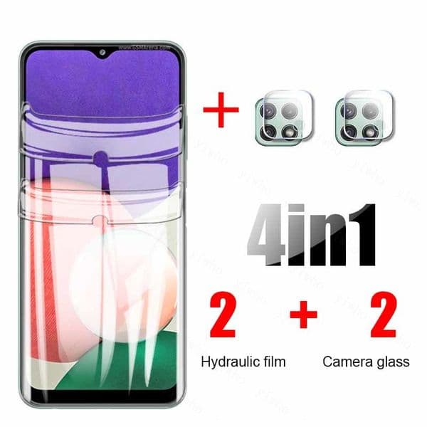 Hydrogel Film For Samsung Galaxy A22 5G A82 A52 A72 A32 A21s A51 A71 A12 A31 A02s A42 Screen Protector Camera Tempered Glass