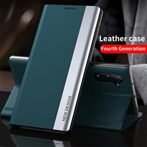 Flip Leather Case For iPhone 15 14 Plus 13 Pro Max 11 Pro 12 Mini 6 6S + 7 8 Plus X XS Max XR Luxury Ultrathin Bracket Cover