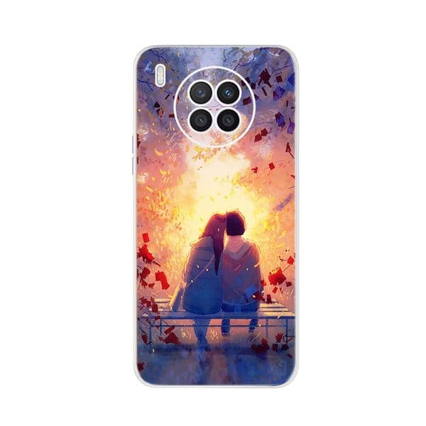 Nova 8i Case For Honor 50 Lite Soft Silicone TPU Stylish Phone Cases For Huawei Nova 8i Nova 8 i Cover Nova8i Fundas Capa Bumper