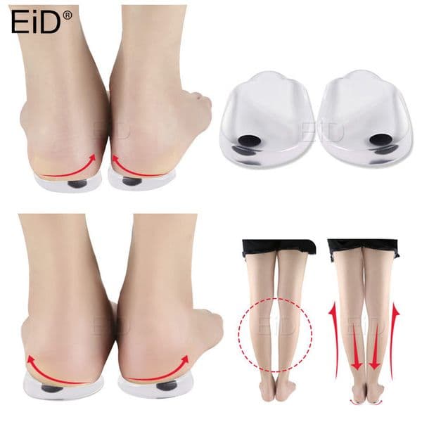 Silicone XO Legs Orthotic Shoes Pad Flatfoot Orthotics Insole Within Eight Toe Foot Orthotic Varus Correct orthopedic Shoes pads