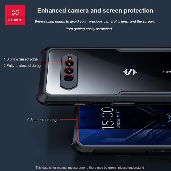 Xundd Case For Xiaomi Black Shark 4S Case Shockproof Protective Bumper Phone Cover For Black Shark 4S 4 Pro Case Funda Coque