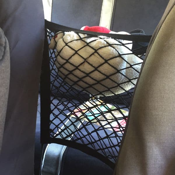 Car Interior Trunk Seat Back Elastic Mesh Net Car Styling Storage Bag Pocket Cage Grid Pocket Holder Car Accessories