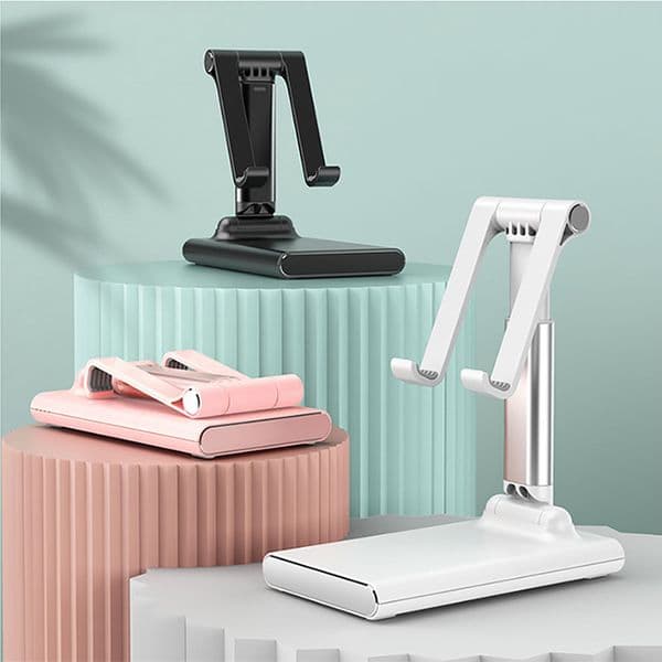 Creative Telescopic Folding Mobile Phone Bracket Holder Portable Tablet Stands Adjustable Desktop Cell Phone Stand Support Mount