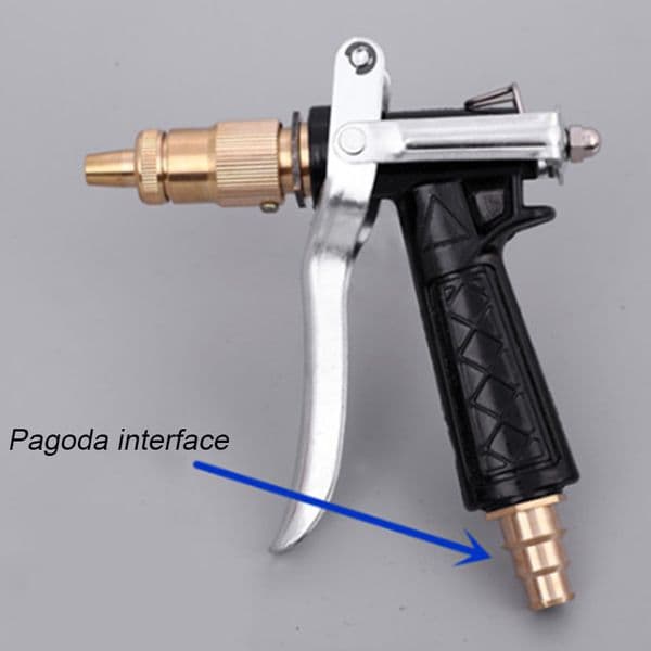 Flower Sprinkler Water Gun Car Water Gun Garden Water Gun High Pressure Washer Spray Gun Car Wash Gun Adjustable Shower Head