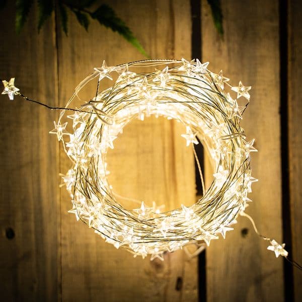 36 Meters LED Star String Fairy Lights Night Lights for Christmas Party Bedroom Holiday Wedding Outdoor Garland Decoration