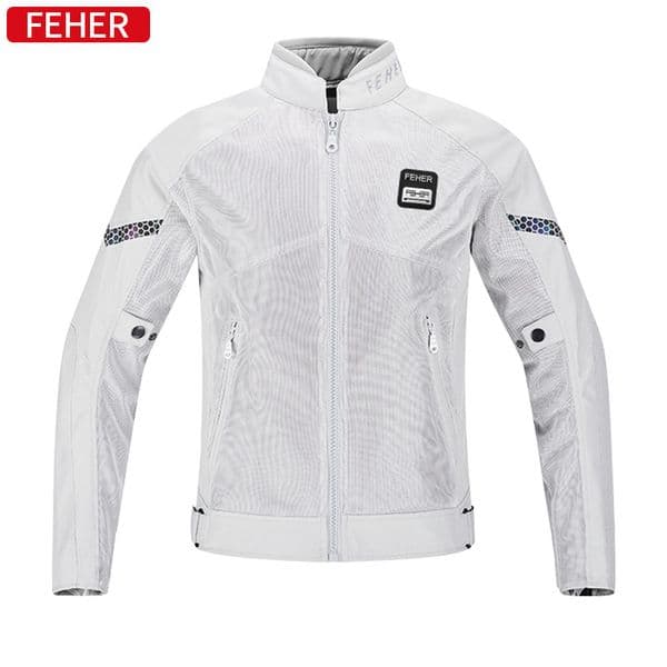 Summer Motorcycle Mesh Men Jacket Breathable Racing Coat Motobiker Clothing with CE Certified Gear Reflective Protective Enduro
