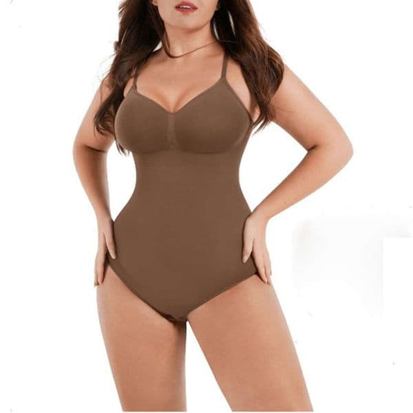 Fas Colombianas Thong Bodysuit Seamless Shapewear Women Waist Trainer Body Shaper Tummy Slimming Underwear Flat Belly Girdle